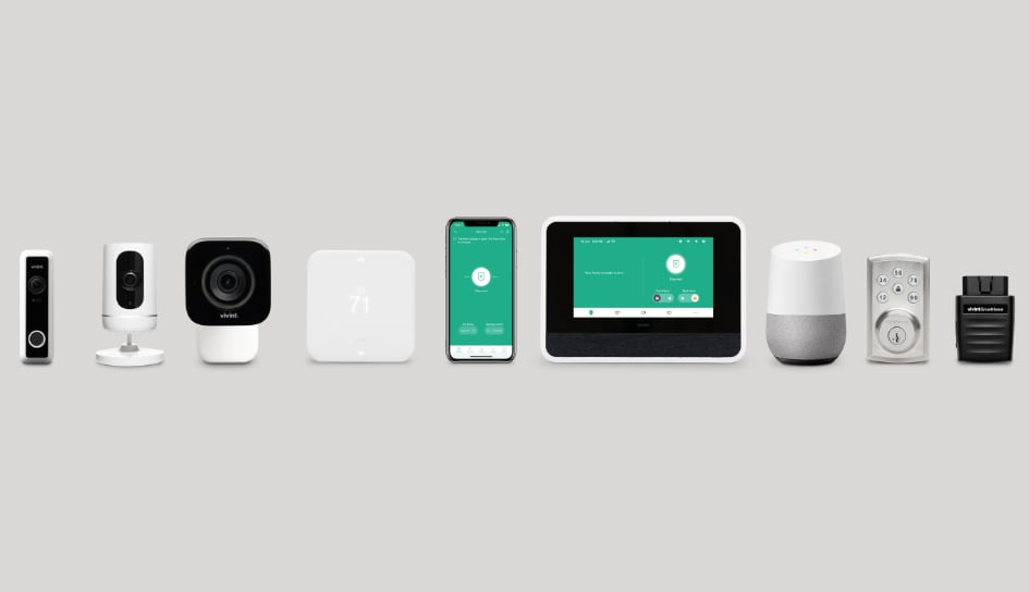 Vivint home security product line in Seattle